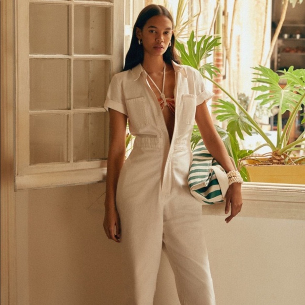 BDG boiler suit size XS cream